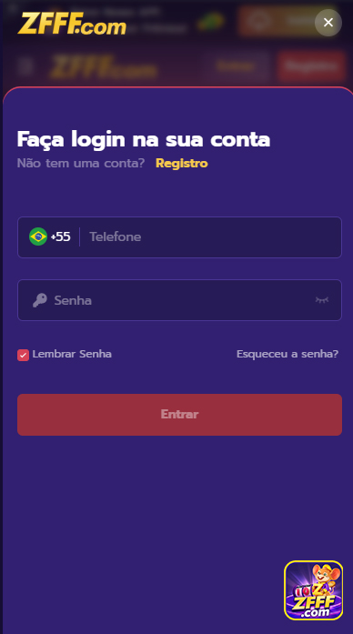 zfff.com - conectar em simples entrada na conta